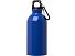 Одностенная бутылка для воды с карабином Oregon, изготовленная из нержавеющей стали, сертифицированной по стандарту RCS, объемом 400 мл - Ярко-синий