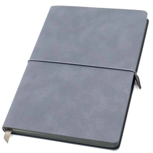Ежедневник A5 недатированный Massimo в мягком переплёте, Серый