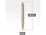 Шариковая ручка Parker IM Premium Warm Silver (grey) GT, стержень: M, цвет чернил: blue, в подарочной упаковке.