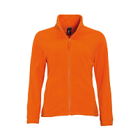 Толстовка женская флисовая NORTH WOMEN 300, оранжевый Толстовка женская флисовая NORTH WOMEN 300, оранжевый