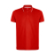 Рубашка-поло мужская SPECTRUM, короткий рукав 195, красный, белый