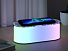 Ночник с беспроводной зарядкой и RGB подсветкой Miracle, 15 Вт, белый