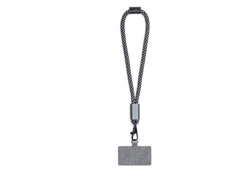 Ремешок-держатель для телефона на запястье Lany Wristband Eco, серый