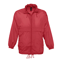 Ветровка водоотталкивающая унисекс SURF, красный Ветровка водоотталкивающая унисекс SURF, красный
