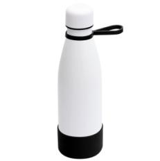 Термобутылка герметичная вакуумная Olivia To Go, Белый/ черный