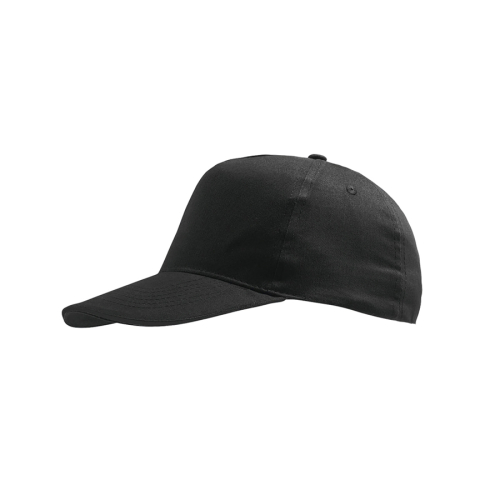 Бейсболка детская SUNNY KIDS, 5 клиньев, застежка на липучке, черный