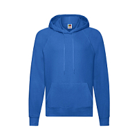 Толстовка без начеса LIGHTWEIGHT HOODED SWEAT 240, синий