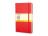 Записная книжка Moleskine Classic (в клетку) в твердой обложке, Large (13х21см), красный