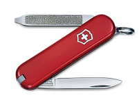 Нож-брелок VICTORINOX Escort, 58 мм, 6 функций, красный