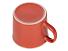 Матовая кружка Nancy 360 мл цветная снаружи, белая внутри, коралловый