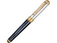 Ручка роллер, цвет: золотой, синий, серебристый