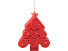 Свеча Елочка, красный
