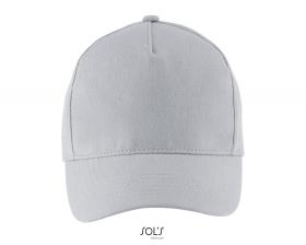 Бейсболка LONG BEACH, Чистый серый