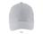 Бейсболка LONG BEACH, Чистый серый