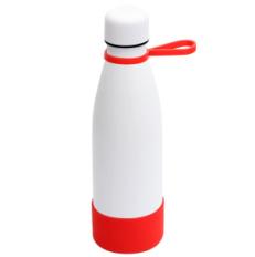 Термобутылка герметичная вакуумная Olivia To Go, Белый/Красный