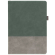 Ежедневник Horizon, недатированный, серый с зеленым