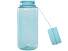 Спортивная бутылка Ryder из переработанного ПЭТ-пластика объемом 900 мл с многофункциональной крышкой, сертифицированная RCS - Бирюзовый