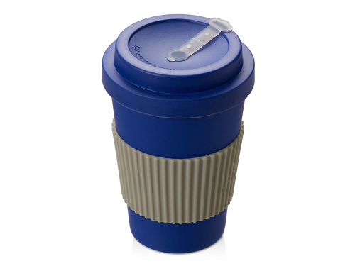 Термокружка Muffin из натуральных волокон, темно-синий