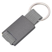 Брелок DARK JET; 2,8 x 6,2 x 0,6 см; серый, металл, серый