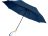 Birgit, складной ветроустойчивой зонт диаметром 21 дюйм из переработанного ПЭТ, темно-синий