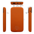 Внешний аккумулятор Bplanner Power 3 ST, софт-тач, 10000 mAh (Оранжевый)
