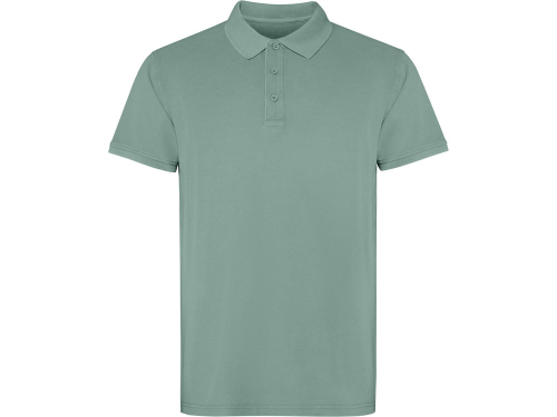 Рубашка поло Cobain унисекс, сине-зеленый выстиранный