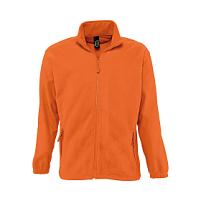 Толстовка мужская флисовая NORTH MEN 300, оранжевый Толстовка мужская флисовая NORTH MEN 300, оранжевый