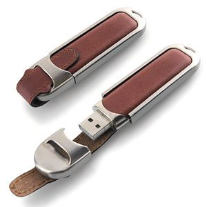USB flash-память, 64 Mb, коричневый