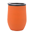 Термокружка Top, Оранжевый полуматовый
