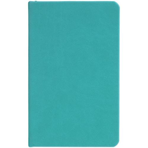 Блокнот Cluster Mini в клетку, бирюзовый