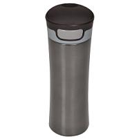 Термокружка дорожная  вакуумная DISCOVER, 450 мл, серый