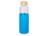 Бутылка для воды стеклянная Refine, в чехле, 550 мл, голубой