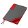 Ежедневник Flexy Star Sivilia Grey Edition Color А5 серо-красный, Серо-красный