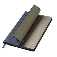 Ежедневник Tweed недатированный, синий