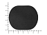 ПАТЧ ОВАЛ nubuk (чёрный) 6,0 х 5,0 см
