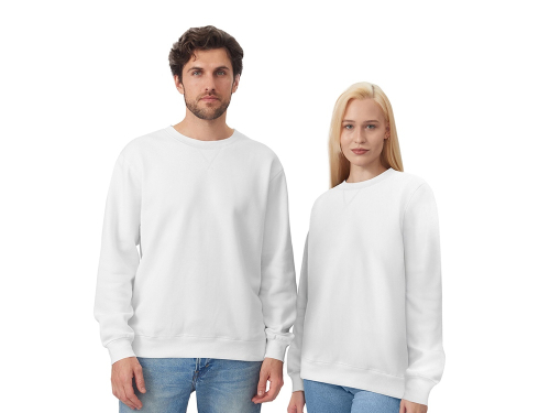 Свитшот оверсайз Lisbon унисекс, белый
