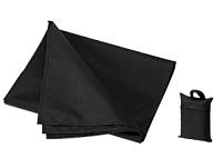 Плед для пикника «Spread» 3-в-1 в сумочке, цвет: черный
