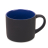 Кружка YASNA с покрытием SOFT-TOUCH, черный с синим, 310 мл, фарфор, черный, синий