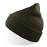 Шапка вязаная  двойная Wind-S, оливковый