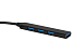USB-хаб Link с коннектором 2-в-1 USB-C и USB-A, 2.0/3.0, черный