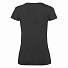 Футболка женская "Lady-Fit V-Neck T", черный