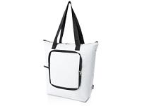 EcoFold Складная сумка-холодильник из RPET 15 л - Белый EcoFold Складная сумка-холодильник из RPET 15 л - Белый