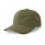 Бейсболка CREEP-S, 6 клиньев, металлическая застежка, оливковый