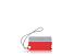 Бирка для багажа SWISSGEAR, 2 шт./упак., АБС-пластик, 7,5 x 0,7 x 4,2 см, красный/серый