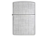 Зажигалка ZIPPO Classic с покрытием Brushed Chrome, латунь/сталь, серебристая, матовая, 38x13x57 мм