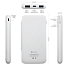 Внешний аккумулятор Bplanner Power 2 ST, софт-тач, 10000 mAh (Белый)