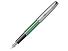 Перьевая ручка Parker Sonnet Essentials Green SB Steel CT, перо: F, цвет чернил: black, в подарочной упаковке.