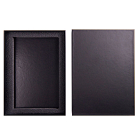 Коробка подарочная с ложементом для ежедневника размером 13*21 см, черный