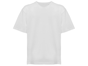 Детская футболка оверсайз Liyon, белый