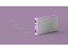 Внешний аккумулятор Rombica NEO ARIA Orchid, 10000мАч, Soft-touch, PD, QCharge, Type-C, сиреневый